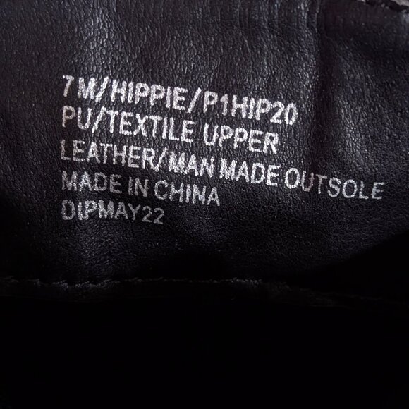 Sincerely Jules White Hippie Slip On Boots Size 7 - Picture 9 of 9